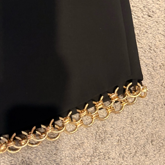 Alexis New Gaudy Golden Ring Cut Out Crepe Mini Dress Size L - Picture 8 of 16